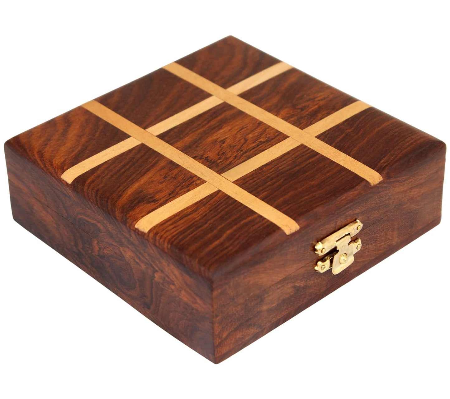 Wooden Indoor Games Tic Tac Toe Game Gifts For Kids tic-tac toe Cool Math Tic Tac Toe 4.5 x 4.5 inches