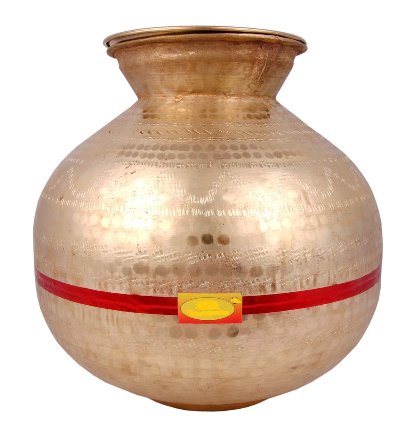 Brass Matka, Tanki (Water Pot - with Lid) Brass container water matka Brass Tanki