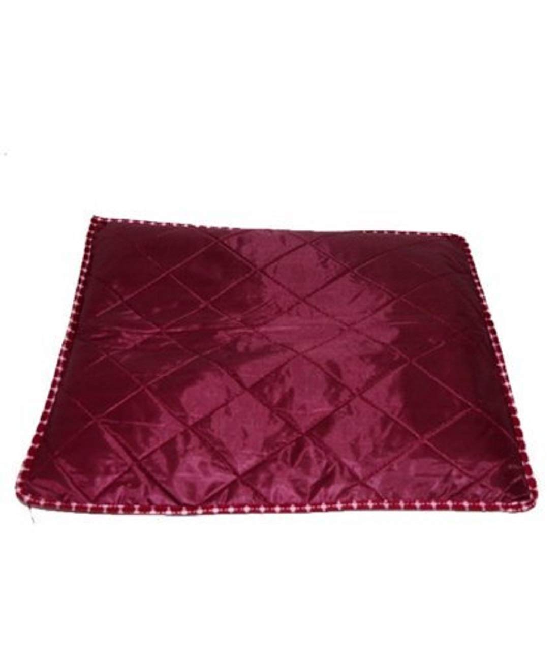 Fabric Resin Saree Covers With Zip|Saree Covers For Storage|Saree Packing Covers For Wedding|Pack Of 6 (Maroon)