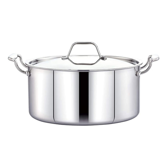 Stainless Steel Tope With Lid Bhagona Patila Biryani Pot Cooking Pot Sauce Pan Serving ware