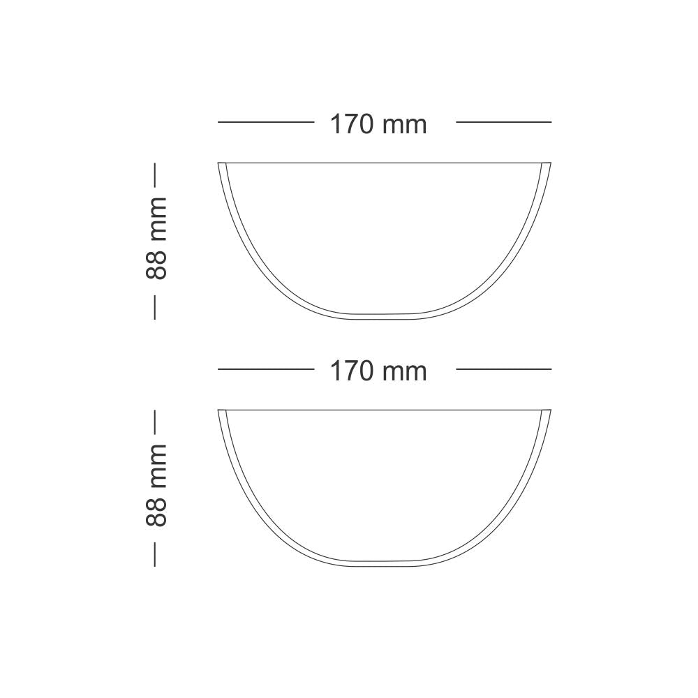 Borosil Glass Mixing & Serving Bowls with Lids Oven & Microwave Safe Bowl Set of 2 (900 ml each) Borosilicate Glass, Clear bowls set serving bowl set