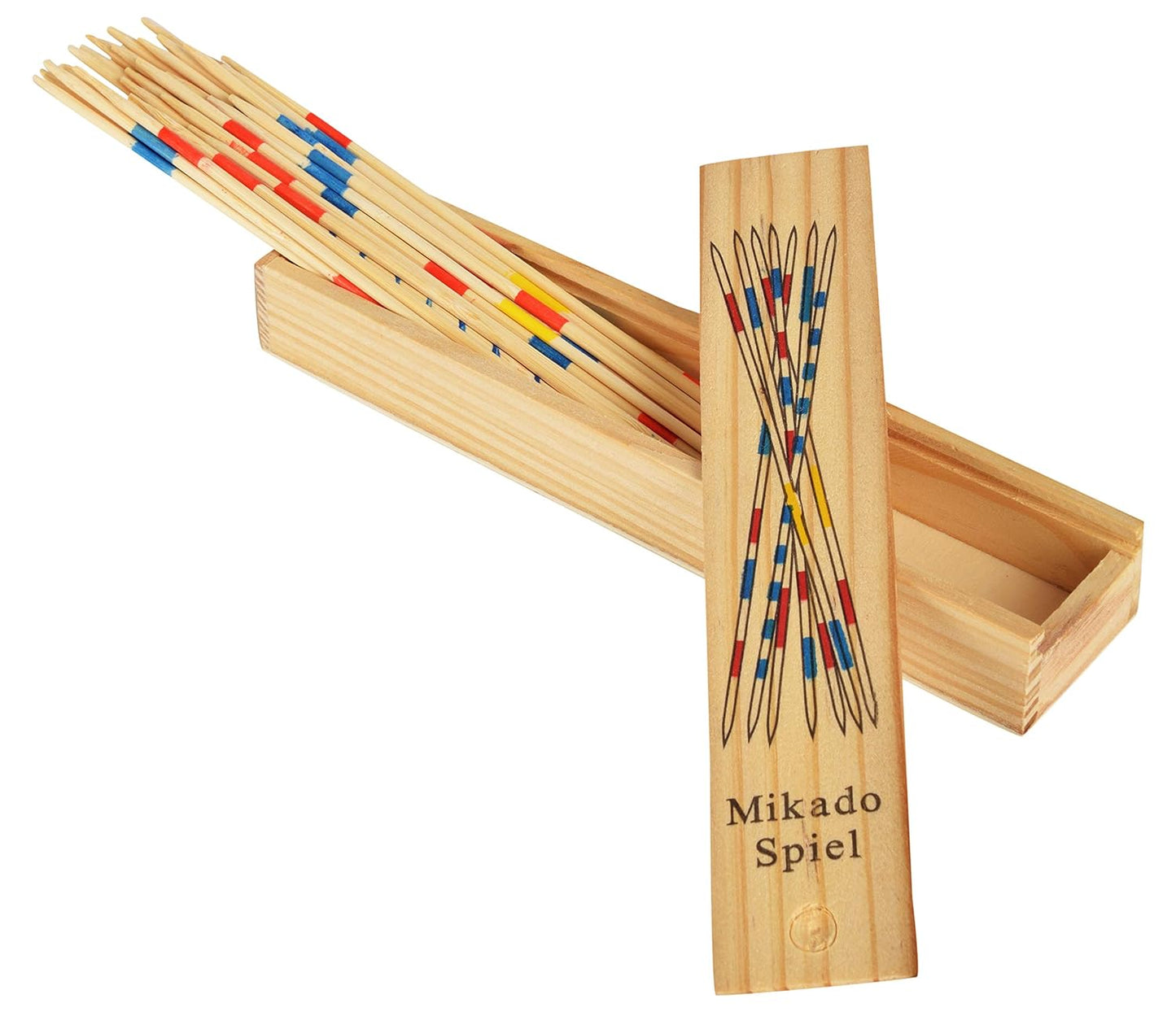 Wooden 31 Pick-Up Sticks Mikado Mikado Sticks mikado game Wooden Stick Games Indoor Board Game for Adults and Kids 5+ Years