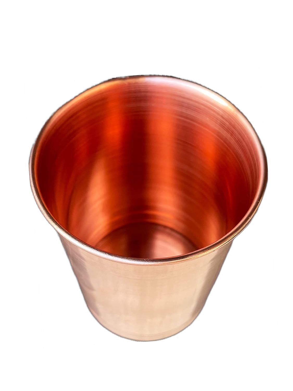 Copper Drinking Water Tumbler - 250 ml Capacity-pack of 2