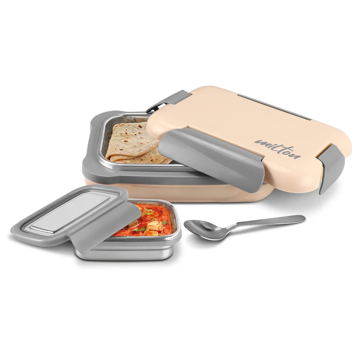 MILTON Insulated Tiffin Box 770 ML Lunch Box for Kids and Adults