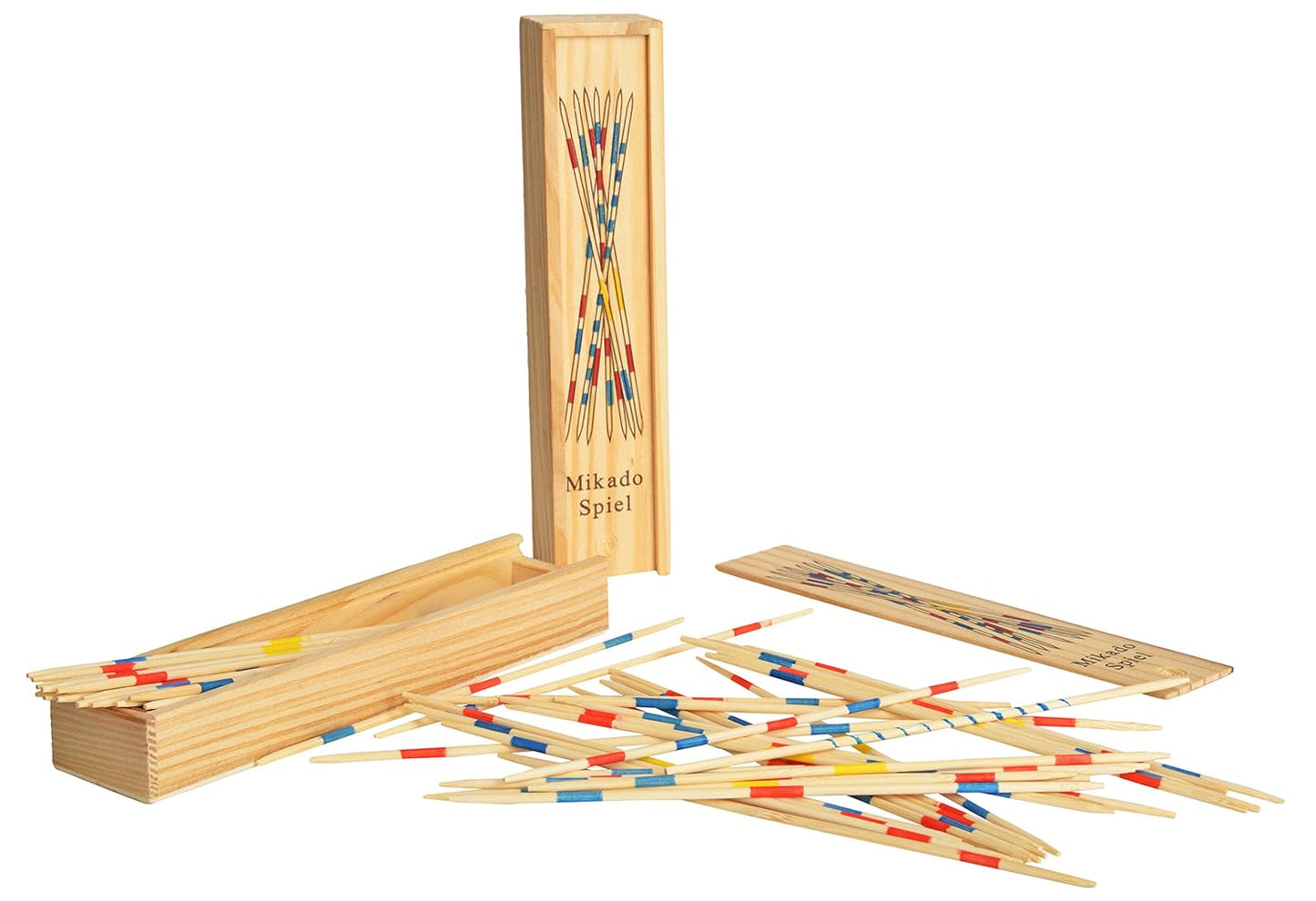 Wooden 31 Pick-Up Sticks Mikado Mikado Sticks mikado game Wooden Stick Games Indoor Board Game for Adults and Kids 5+ Years