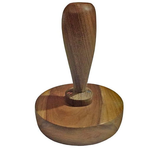 Wooden Hand Masher (Dal/Lassi Ghotni)/Wooden Handmade Potato Masher Vegetable Masher Pav Bhaji Masher