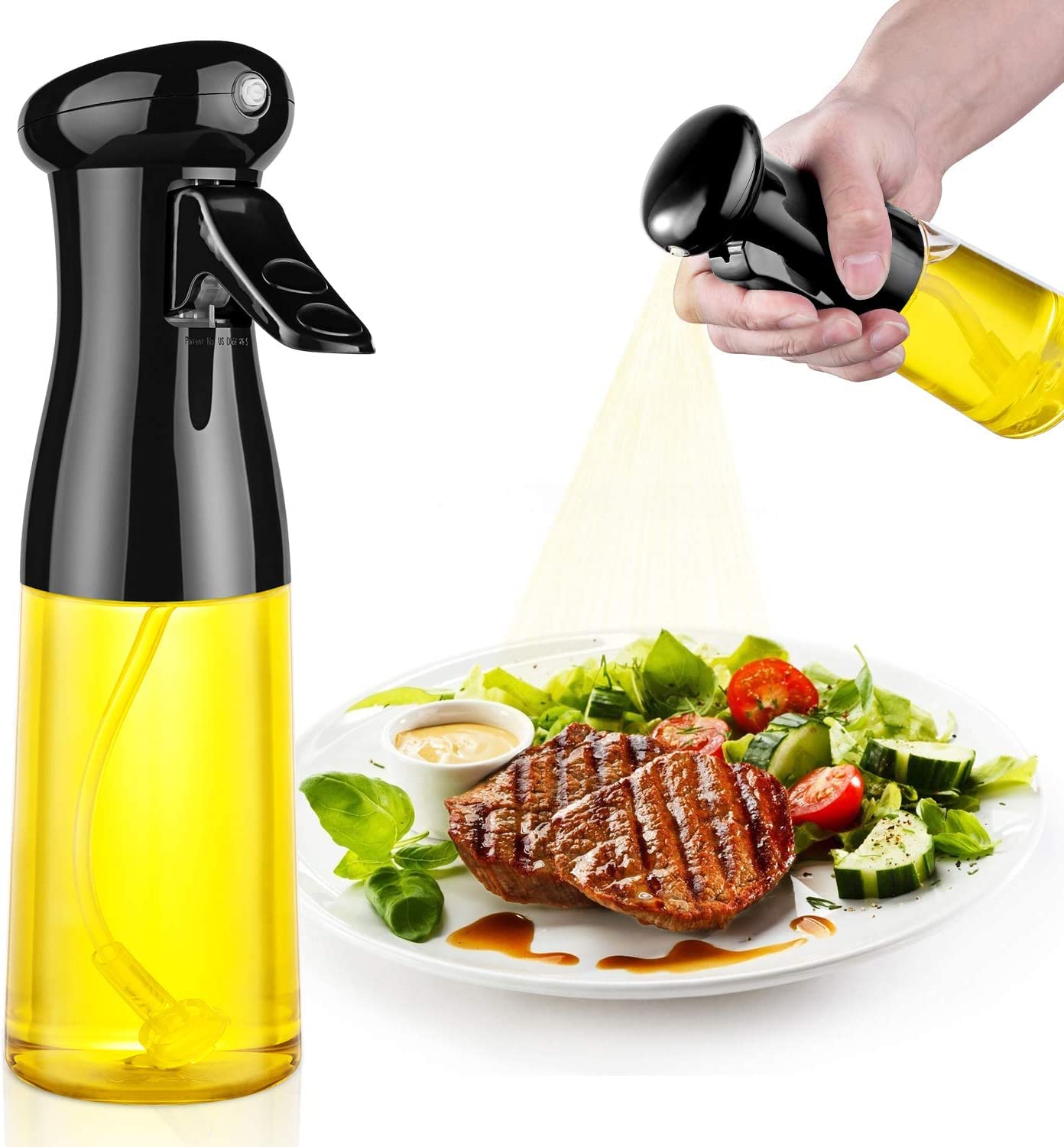 Olive Oil Sprayer 250ml Mister Oil Spray Bottle Air Fryer Oil Sprayer Cooking Oil Sprayer Olive Oil Sprayer Oil Mister Kitchen Oil Sprayer Oil Spray Bottle Pump Oil Sprayer Refillable Oil Sprayer Fine Mist Oil Sprayer Stainless Steel Oil Sprayer