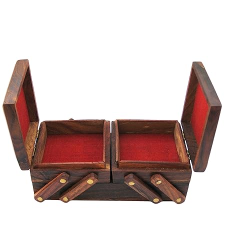 Wooden Jewellery Box Handmade Jewel Box Jewellery Organiser Box For Women Wood Box