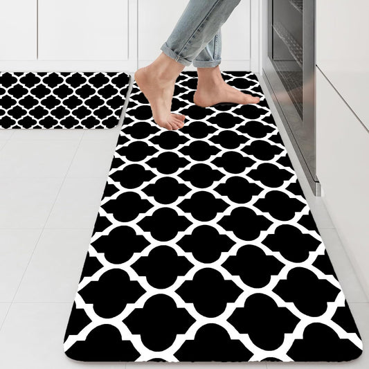 Mat for Kitchen Floor 3D Jet Printed Anti-Slip & Washable Rubber Mat and Carpet , Door mat