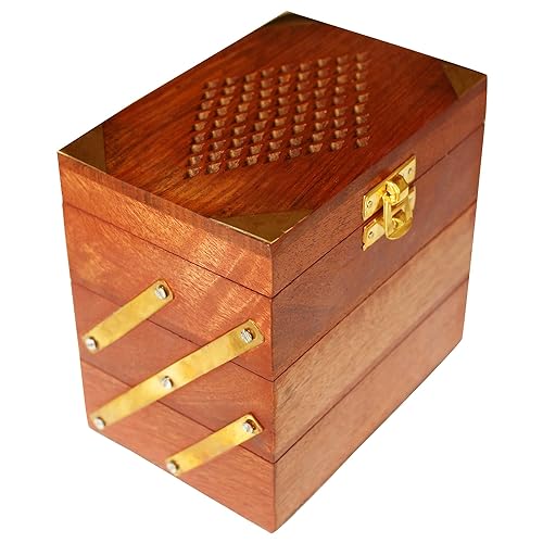 Wooden Jewellery Box Handmade Jewel Box Jewellery Organiser Box For Women Wood Box