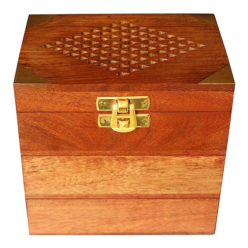 Wooden Jewellery Box Handmade Jewel Box Jewellery Organiser Box For Women Wood Box