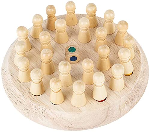 Matching Games Wooden Memory Match Stick Chess Game BLOWEST Colorful Memory Chess Funny Block Board Game Early Educational Toy Brain Trainig Games
