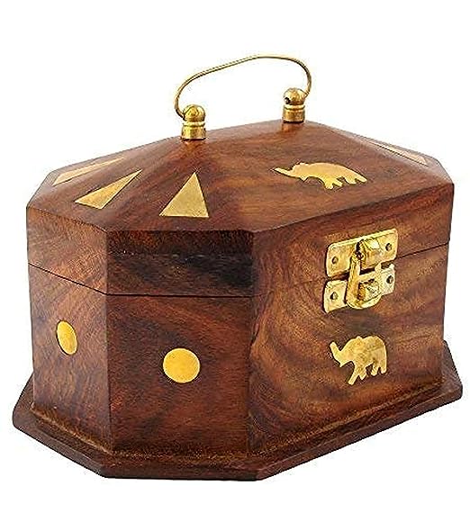 Wooden Jewellery Box Handmade Jewel Box Jewellery Organiser Box For Women Wood Box