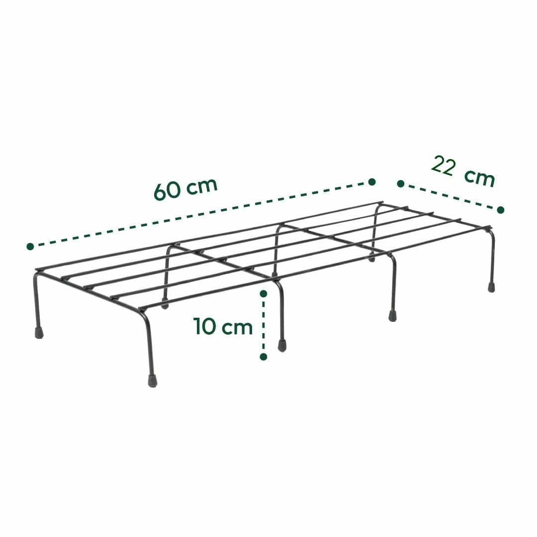 Metal Plant Stand Set of 4 With Anti-Rust Coating for Balcony Indoor & Outdoor Plant Stand