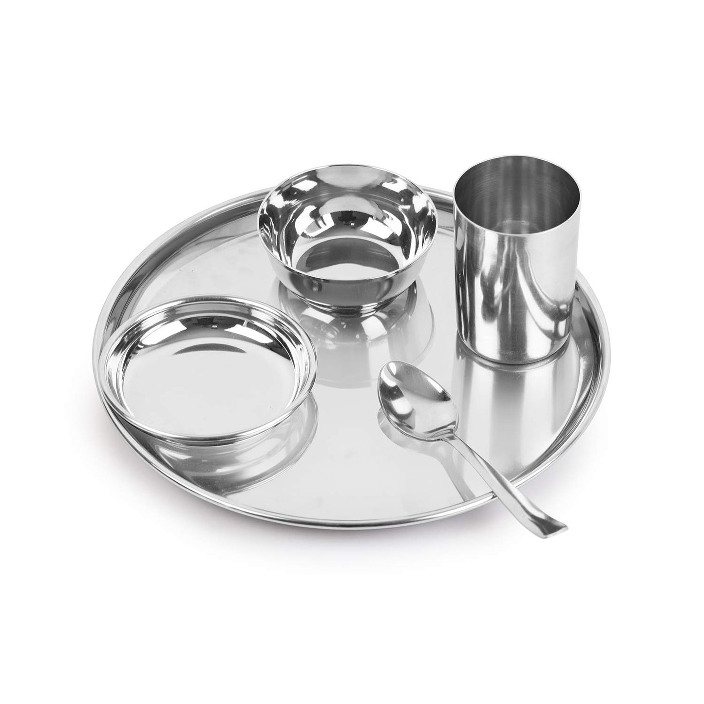 Stainless Steel Dinner Set Crockery Set Kitchen Set for Home Utensils Set of 36pcs