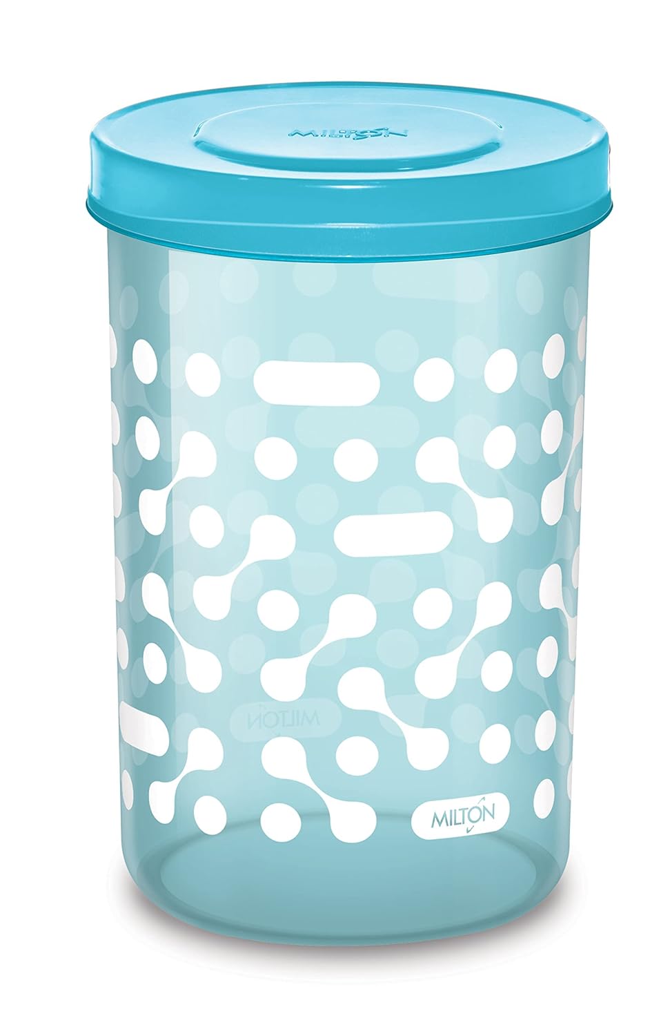 MILTON Storex Plastic Storage Container Set, Set of 4, Blue