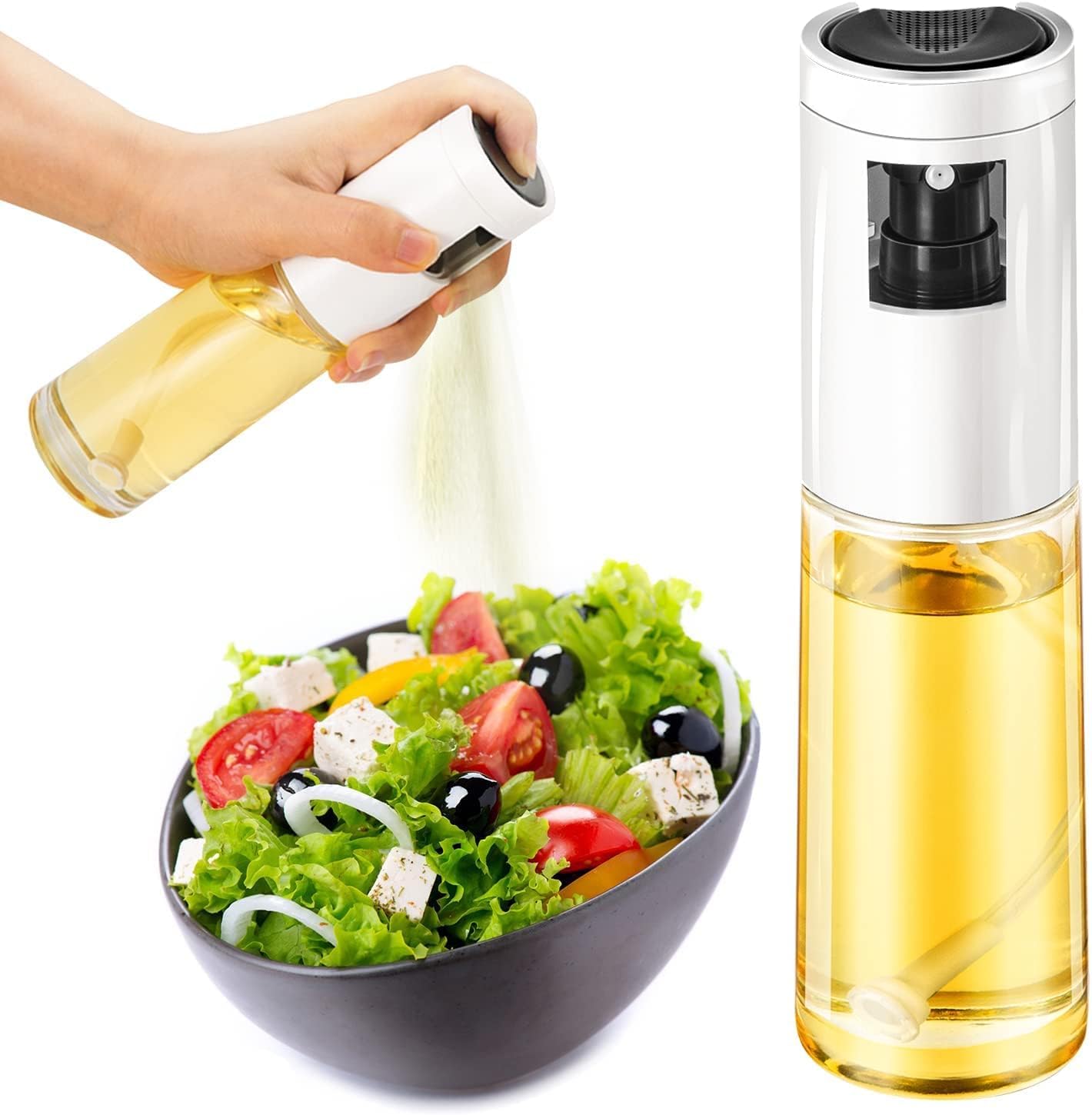 Olive Oil Sprayer 250ml Mister Oil Spray Bottle Air Fryer Oil Sprayer Cooking Oil Sprayer Olive Oil Sprayer Oil Mister Kitchen Oil Sprayer Oil Spray Bottle Pump Oil Sprayer Refillable Oil Sprayer Fine Mist Oil Sprayer Stainless Steel Oil Sprayer