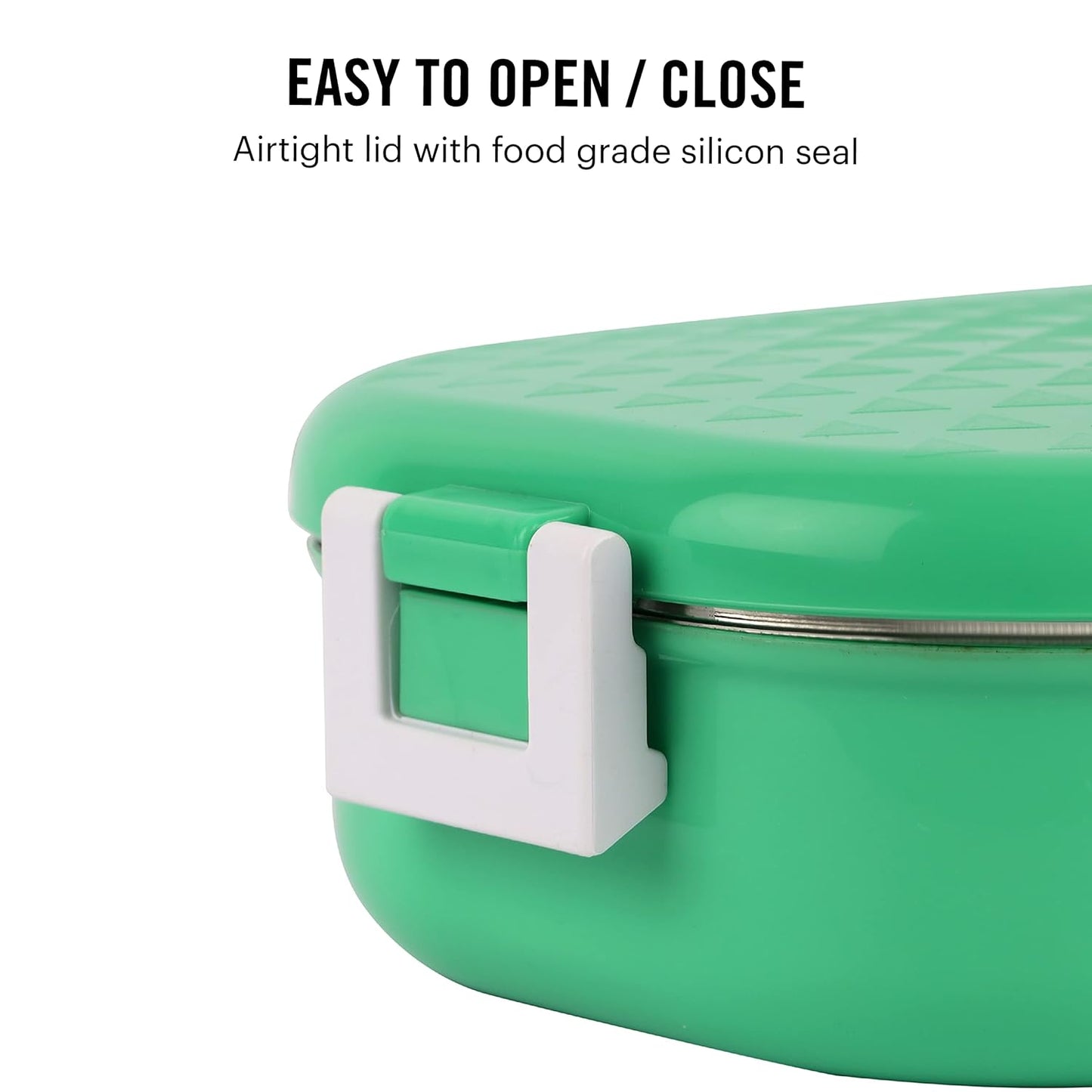 CELLO Altro Neo Lunch Box, Neo Green, 700ml | 2 Units Insulated Lunch Boxes for kids and adult both
