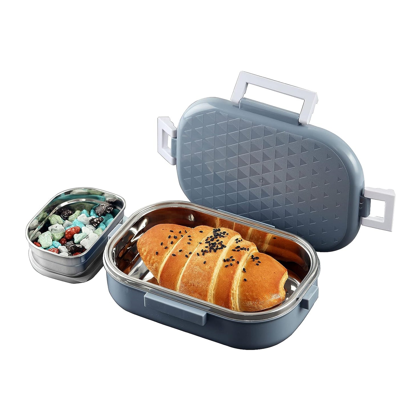 CELLO Altro Neo Lunch Box 700ml lunch box for kids and adult Neo Grey