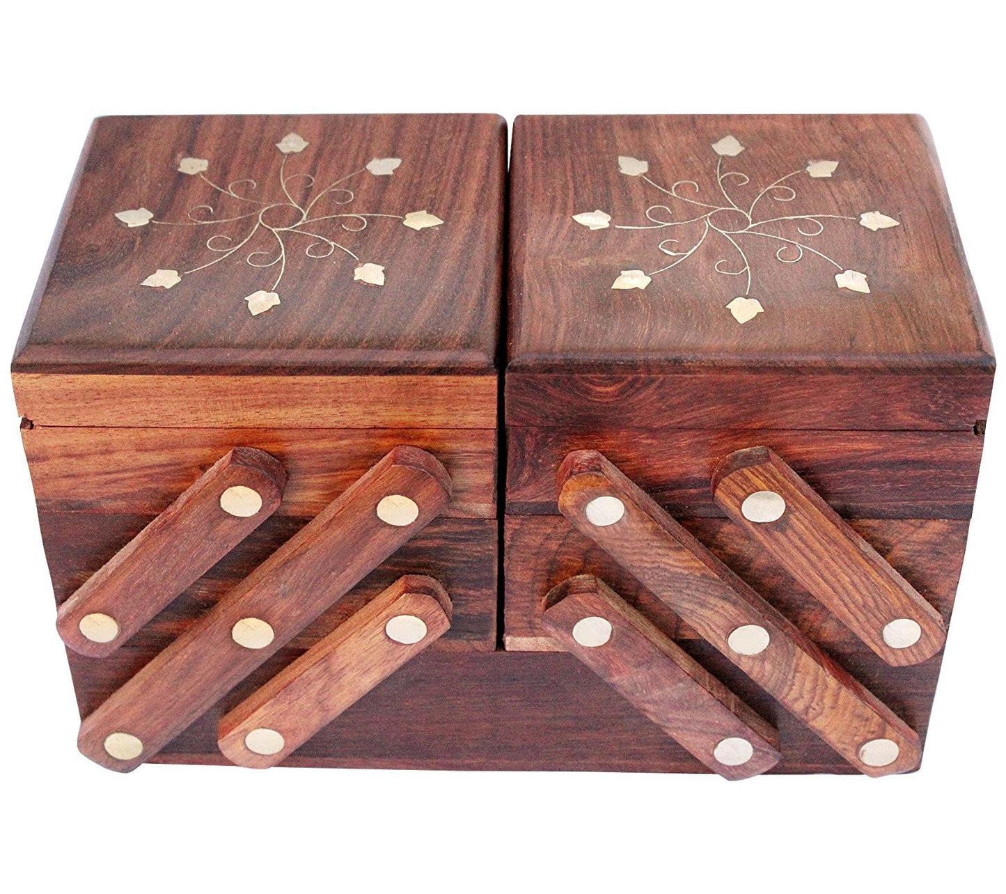 Wooden Jewellery Box Handmade Jewel Box Jewellery Organiser Box For Women Wood Box