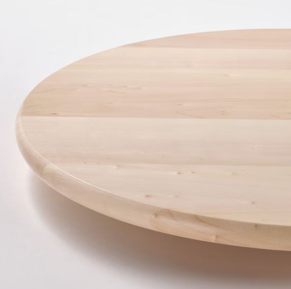 IKEA SNUDDA Lazy Susan, solid wood, 39 cm (15 ") Tableware Tray Server ware Wooden Tray Party Platter